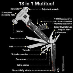 Upgraded 18 in 1 Multitool,Professional Stainless Steel